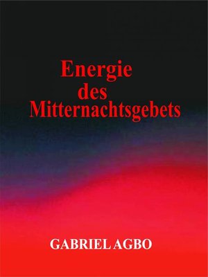 cover image of Energie des Mitternachtsgebets